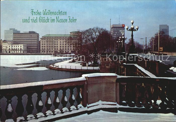 HAMBURG  CITY Binnenalster Lombardbruecke