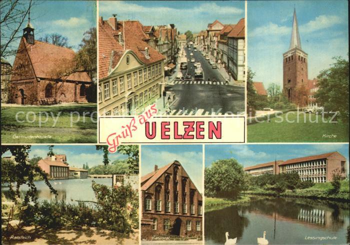Uelzen Lueneburger Heide Kirche Lessingschule
