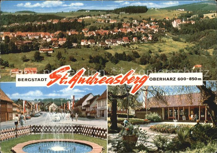 St Andreasberg Harz Brunnen Panorama