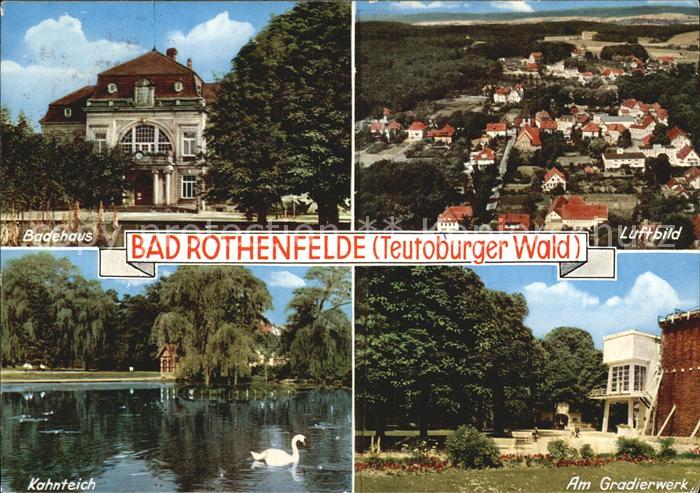 Bad Rothenfelde Gradierwerk Kahnteich Badehaus