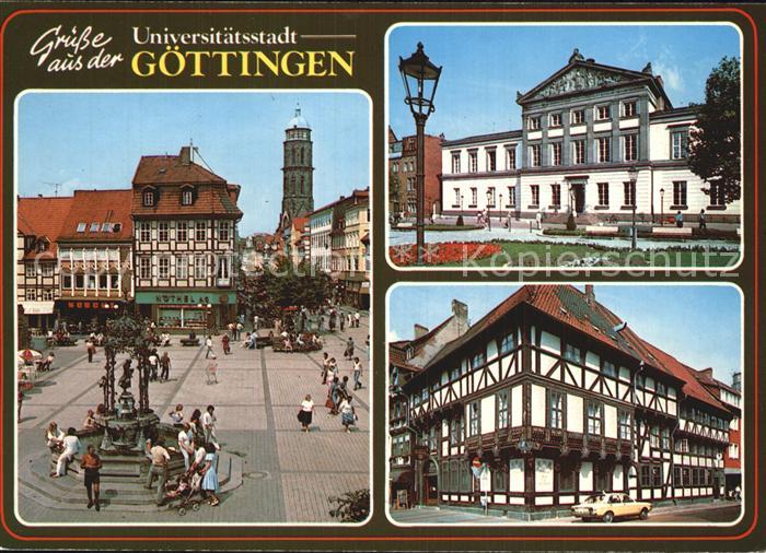 Goettingen Niedersachsen Marktplatz