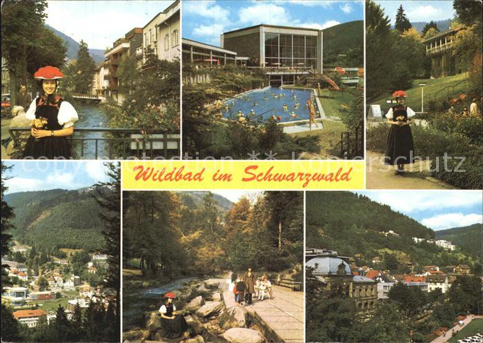 Wildbad Schwarzwald Tracht Schwimmbad