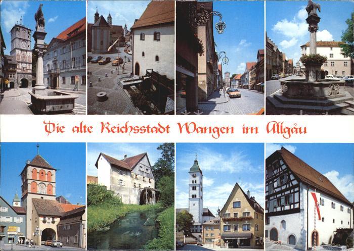 Wangen Allgaeu Brunnen