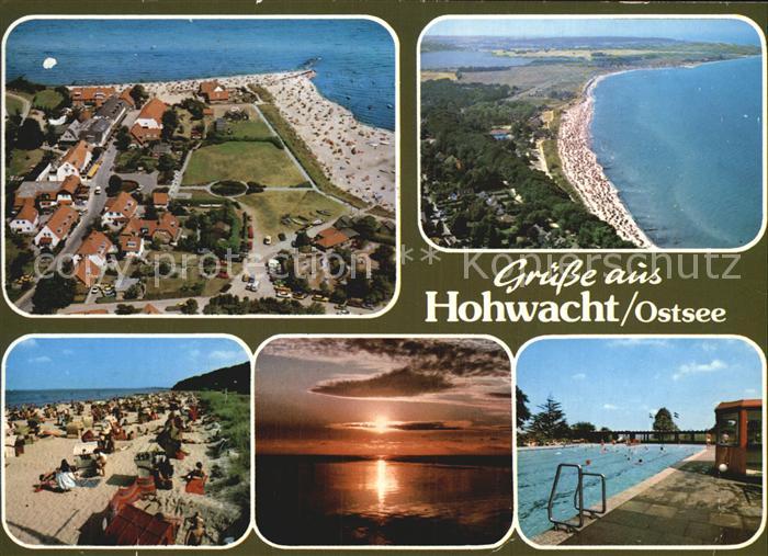 Hohwacht Ostseebad Strand Schwimmbad Fliegeraufnahme