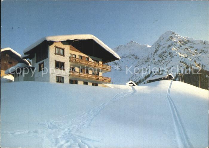 Mittelberg Kleinwalsertal Gaestehaus Moosbrugger