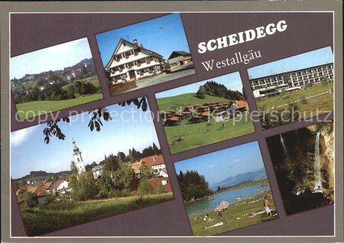 Scheidegg Allgaeu See Kirche