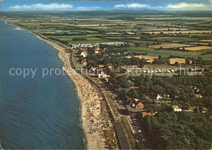Schoenberger Strand Fliegeraufnahme