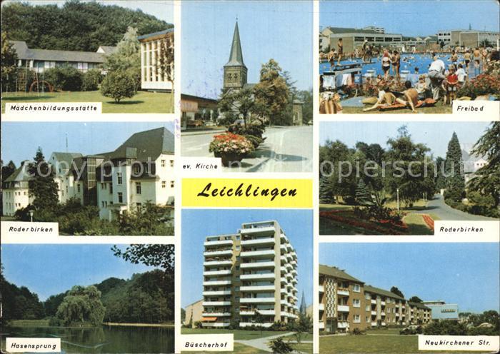 Leichlingen Rheinland Freibad Roderbirken Maedchenbildungsstaette