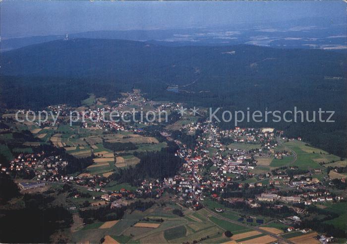 Fichtelberg Oberwiesenthal Fliegeraufnahme