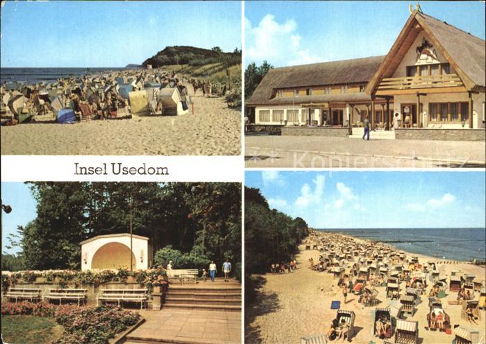 Usedom Mecklenburg-Vorpommern Damerow Forstferienheim Koelpinsee Konzertplatz Ko