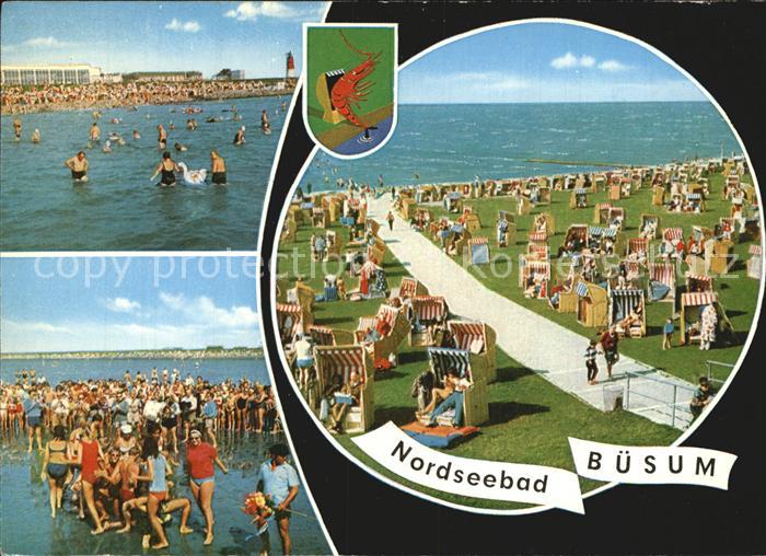 Buesum Nordseebad Korbstrand Wattwandern