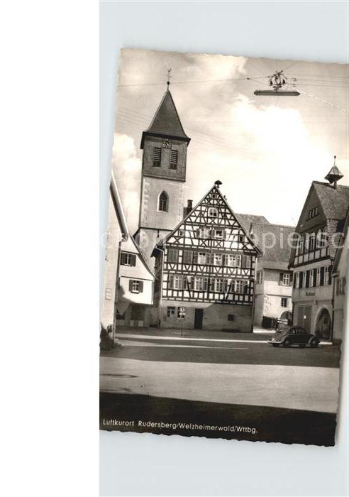 Rudersberg Wuerttemberg Teilansicht