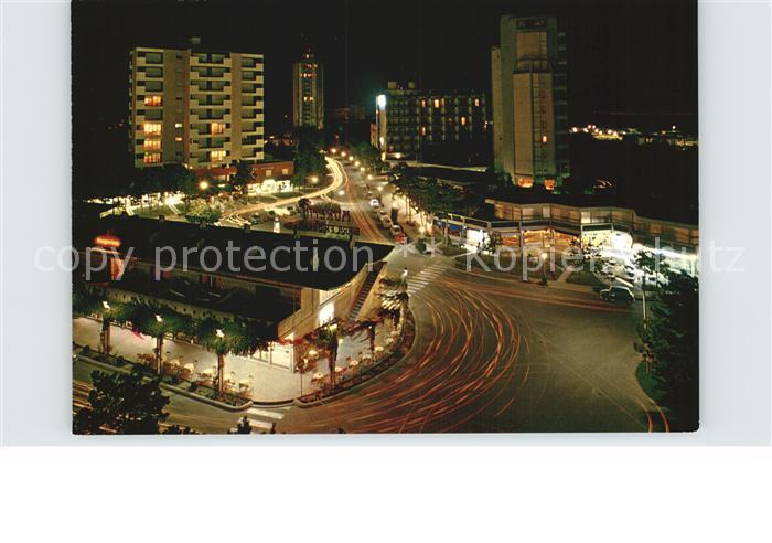 Lignano Pineta Nachtaufnahme