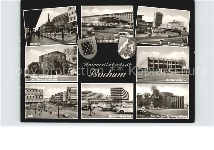 BOCHUM CITY Europahaus Rathaus Ruhr-Universitaet
