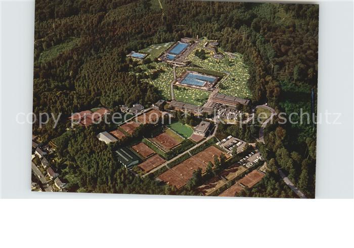 SAARBRueCKEN Saarland Totobad Fliegeraufnahme