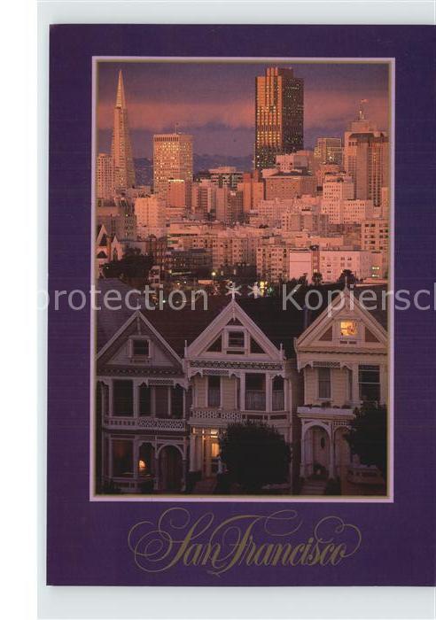 San Francisco California Victorians homes