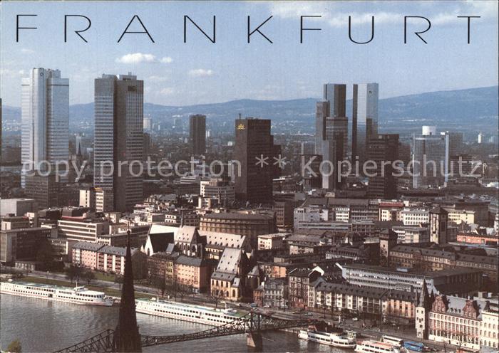 Frankfurt Main Teilansicht