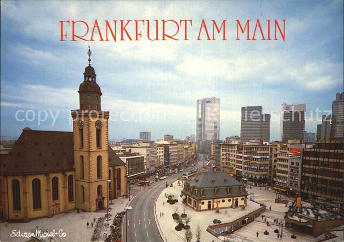 Frankfurt Main Hauptwache Kirche