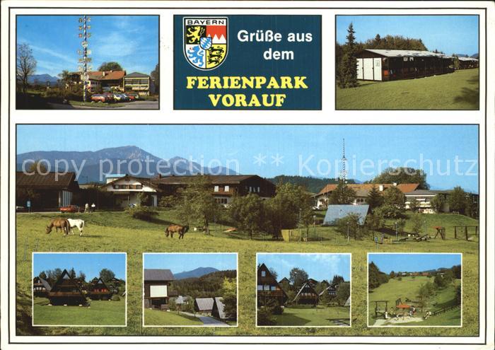 Siegsdorf Oberbayern Ferienpark Vorauf Teilansichten