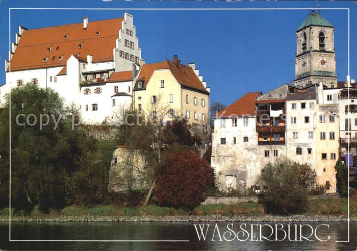 Wasserburg Inn Schloss Kirchturm