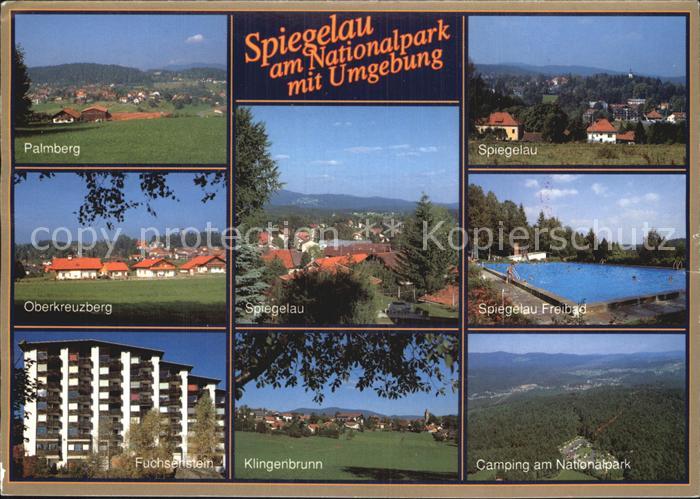 Spiegelau Palmberg Oberkreuzberg Freibad Fuchsenstein Klingenbrunn Camping am Na