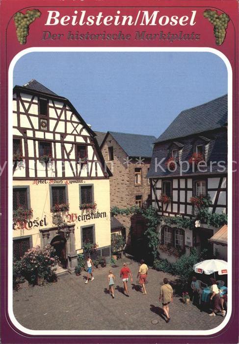 Beilstein Mosel Historischer Marktplatz Mosel Weinstuben
