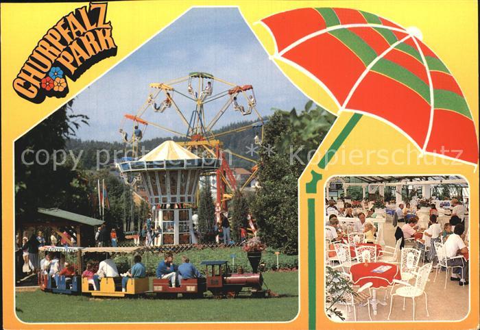 Loifling Churpfalzpark Riesenrad Minibaehnle Restaurant Terrasse