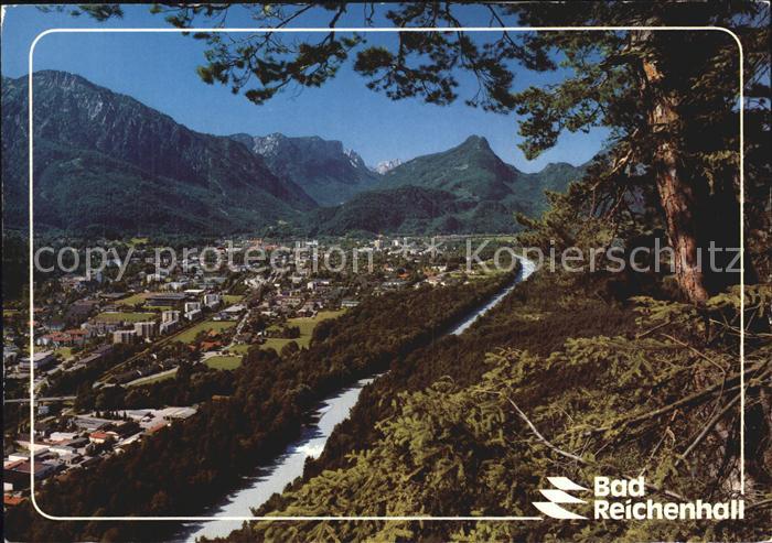 Bad Reichenhall mit Reiteralpe Loferer Steinberge und Muellnerhorn