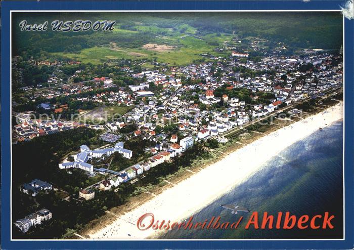 Ahlbeck Ostseebad Fliegeraufnahme