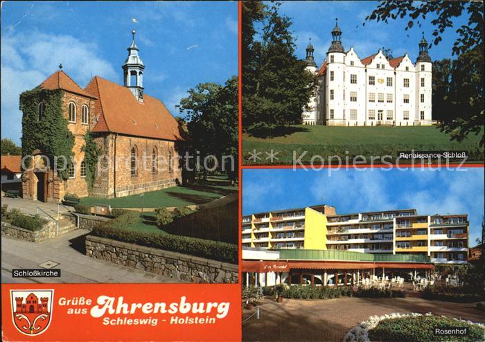 Ahrensberg Neustrelitz Schlosskirche Renaissance Schloss Rosenhof