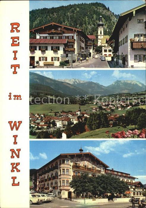 Reit Winkl Dorfstrasse Kirche Panorama Hotel Unterwirt