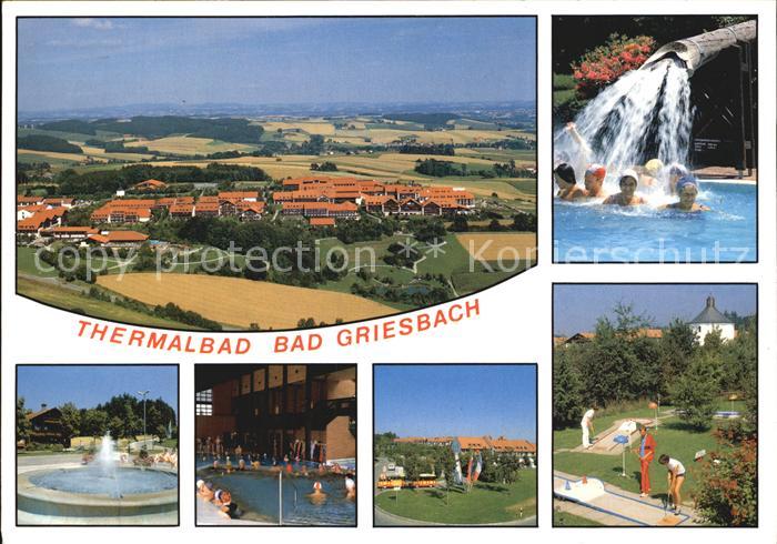 Bad Griesbach Rottal Fliegeraufnahme Dreiquellenbad Details Minigolf