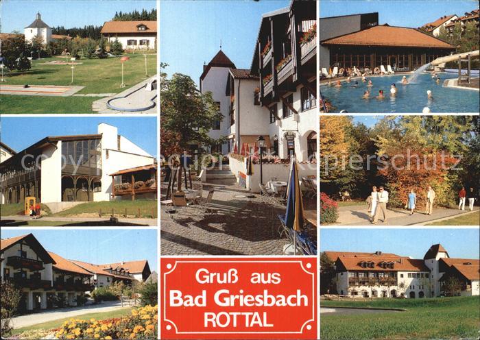 Bad Griesbach Rottal Thermal Mineralbad Minigolf Motive aus dem Kurgebiet