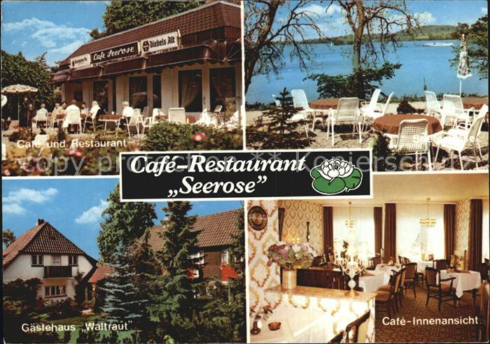 Malente-Gremsmuehlen Cafe Restaurant Seerose Terrasse Gaestehaus Waltraut Gastst