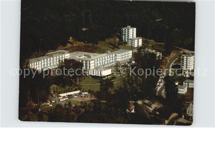Bad Brueckenau Hartwald Klinik der BfA Fliegeraufnahme