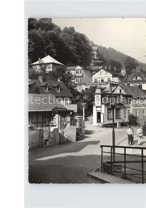 Schwarzburg Thueringer Wald Teilansicht