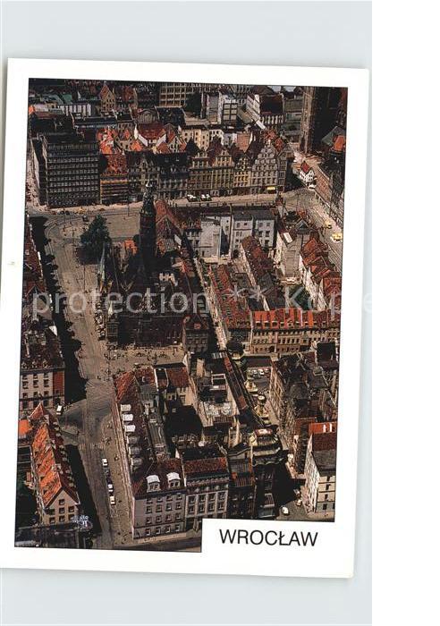 Wroclaw Marktplatz Fliegeraufnahme