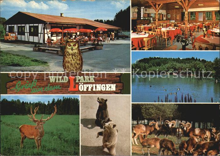 Loeffingen Wildpark Details Restaurant Gastraum