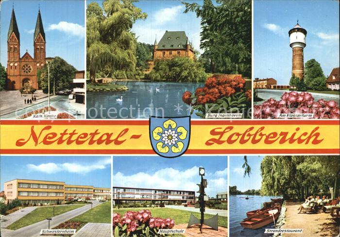 Lobberich Nettetal Kath Kirche Burg Ingenhoven Wassersturm Schwesternheim Haupts