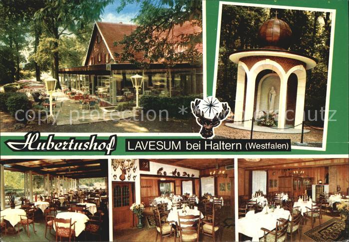 Lavesum Hubertushof Kapellchen Speisesaele