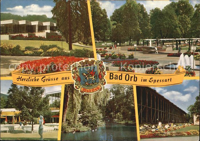 Bad Orb Kurhaus Park Schwanenteich Saline