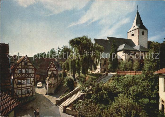 Bad Orb Kleines Haus und St Martinskirche