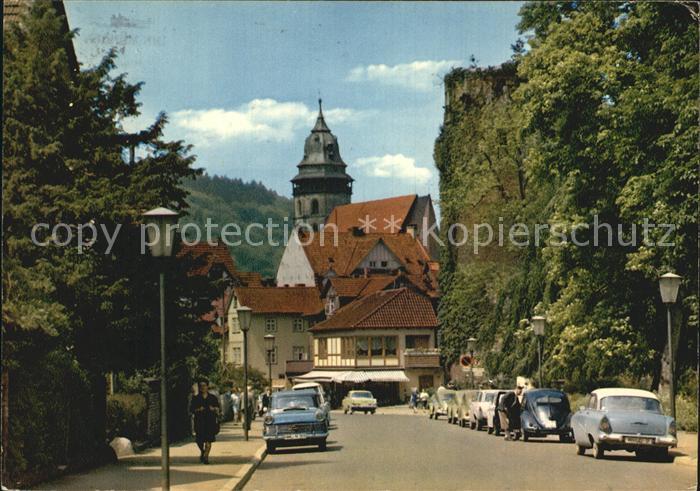Hann. Muenden Bahnhofstr Kirche Kronenturm