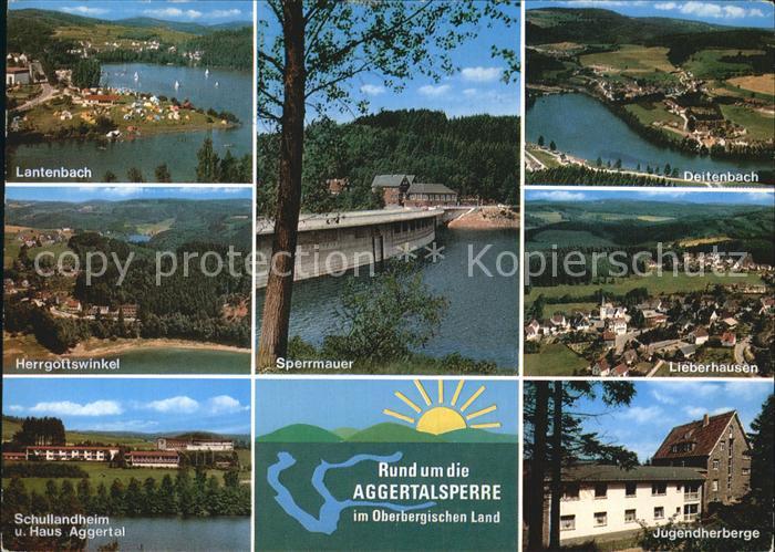 Aggertalsperre Lantenbach Sperrmauer Deitenbach Lieberhausen Schullandheim Jugen