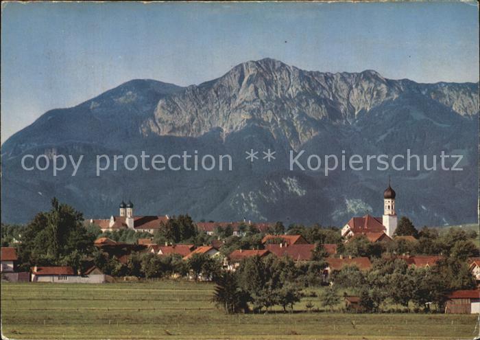 Benediktbeuern mit Herzogstand Seilbahn