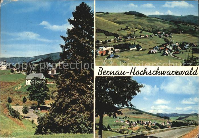 Bernau Schwarzwald Teilansicht Panorama