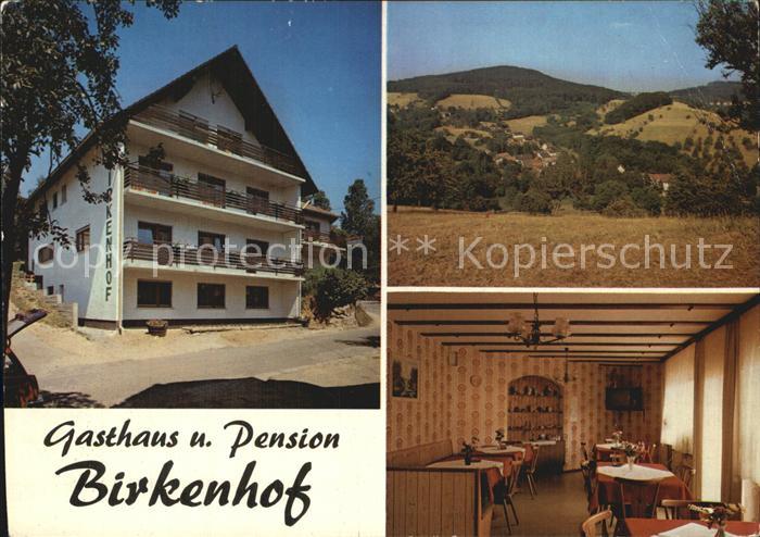 Winkel Odenwald Gasthof Pension Birkenhof Gaststube