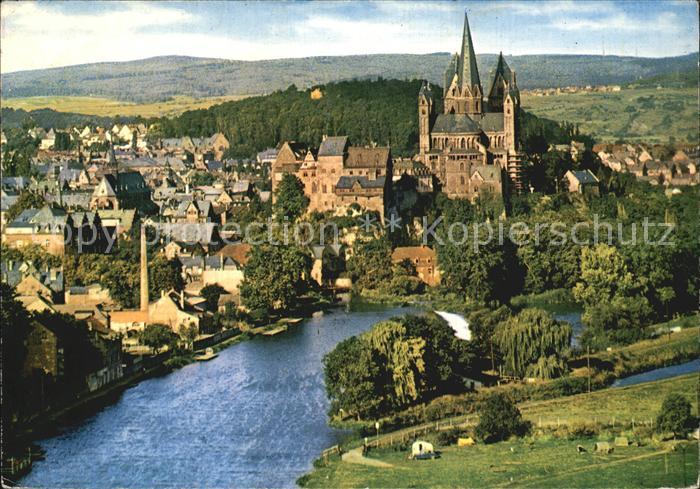 Limburg Lahn Teilansicht mit Dom