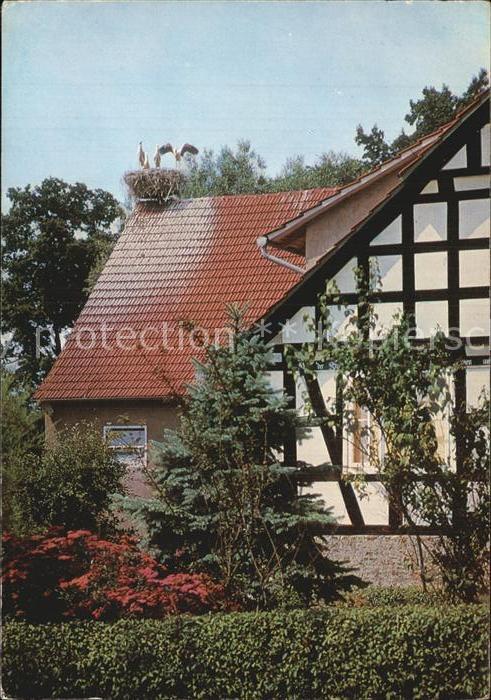 Levern Fachwerkhaus Storchennest