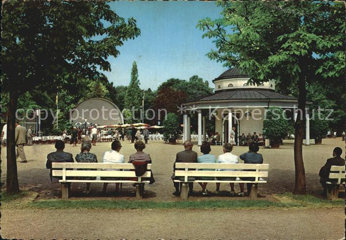 Bad Meinberg Kurkonzert am Brunnentempel